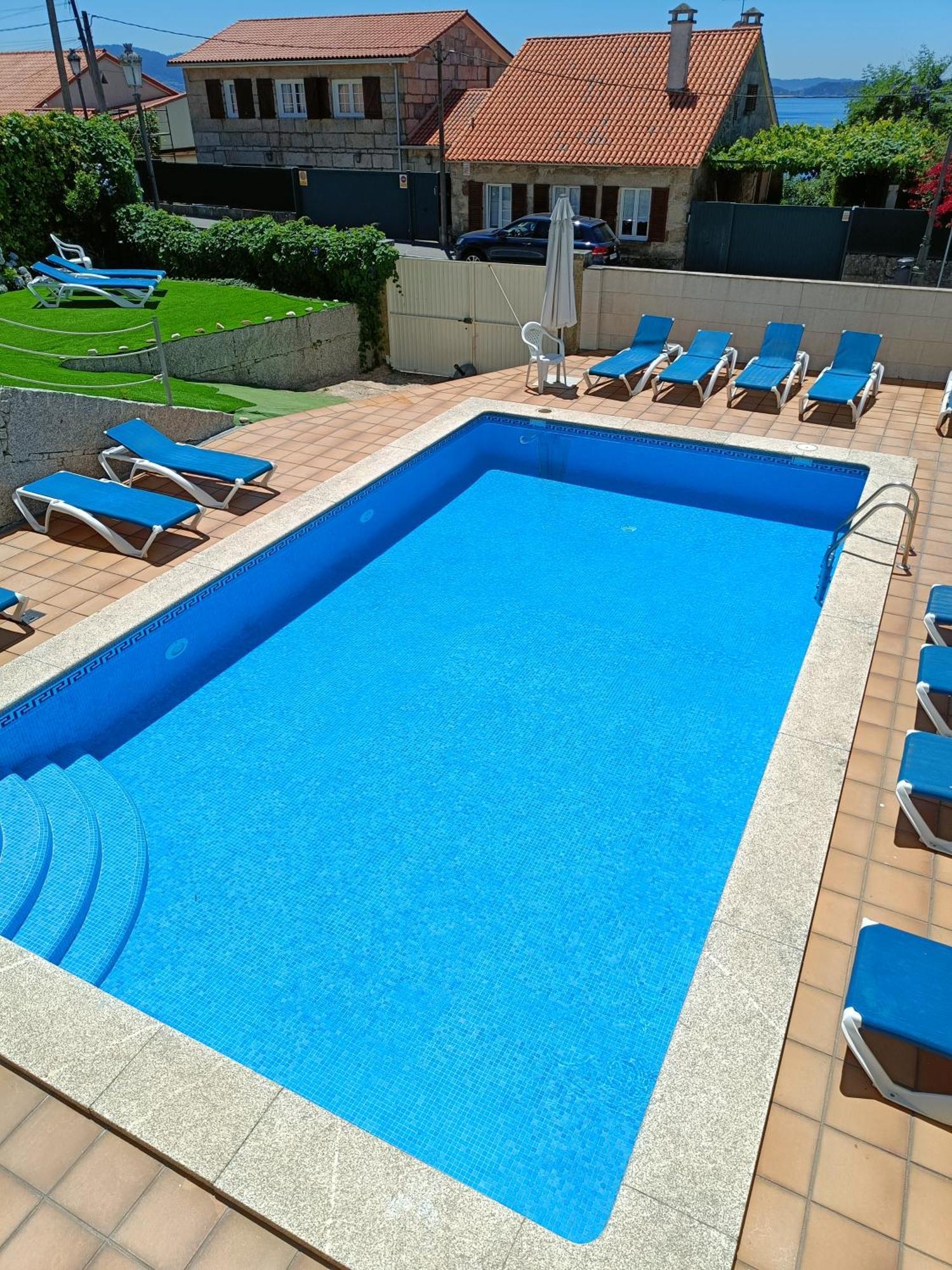 Hotel Palacios Sanxenxo Eksteriør bilde