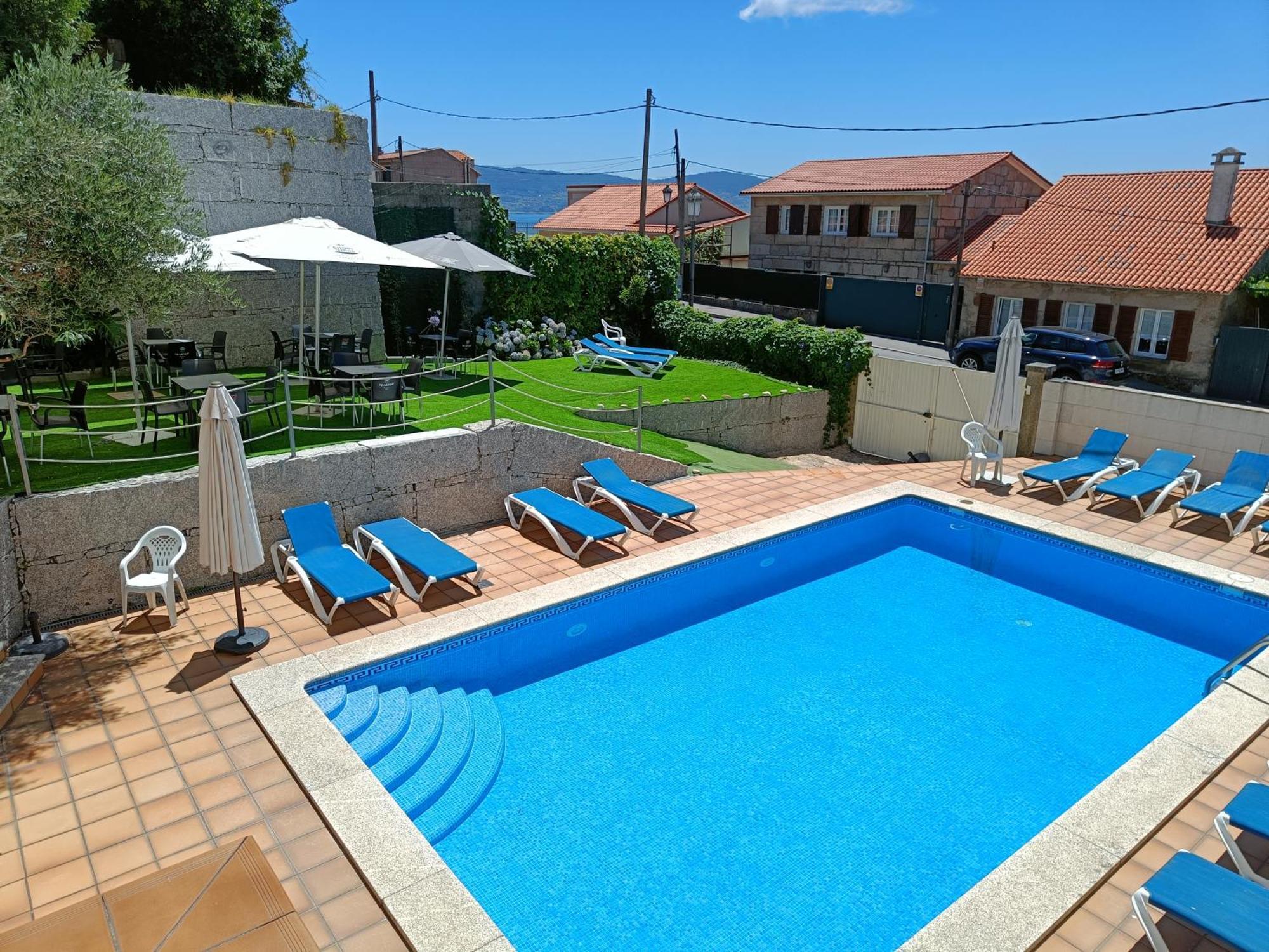 Hotel Palacios Sanxenxo Eksteriør bilde